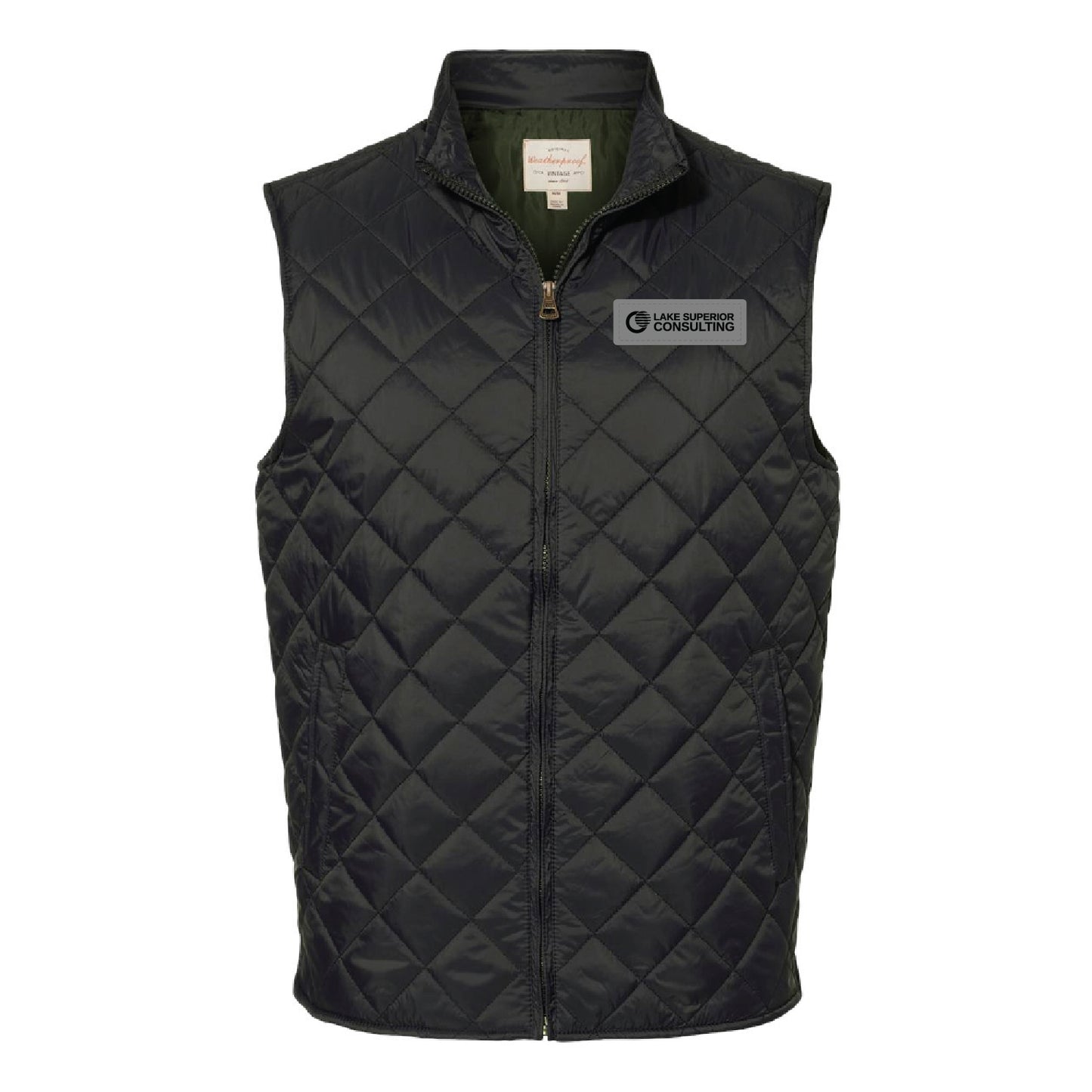 LSC Vintage Diamond Quilted Vest