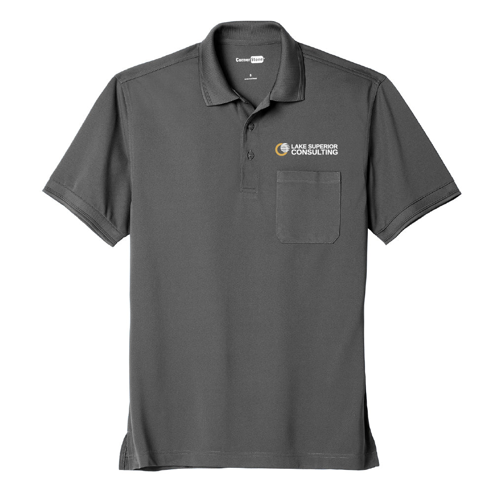 LSC Industrial Snag-Proof Pique Pocket Polo