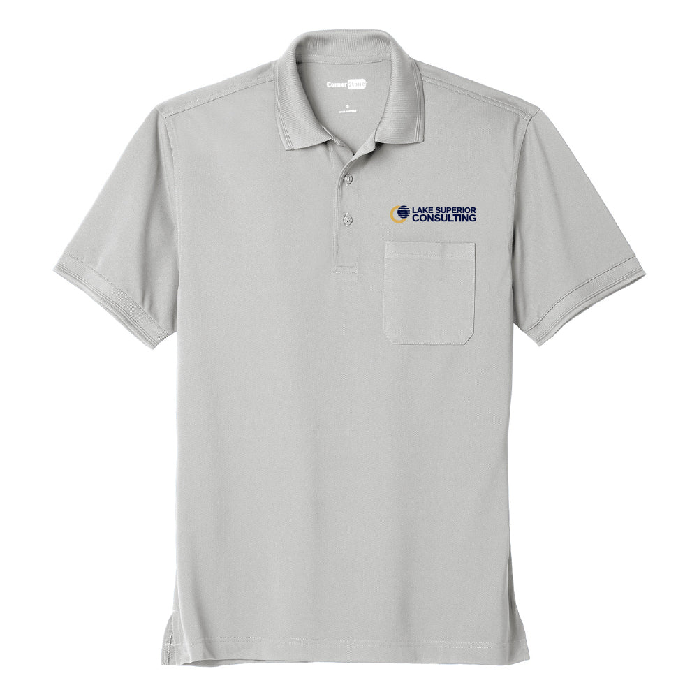 LSC Industrial Snag-Proof Pique Pocket Polo