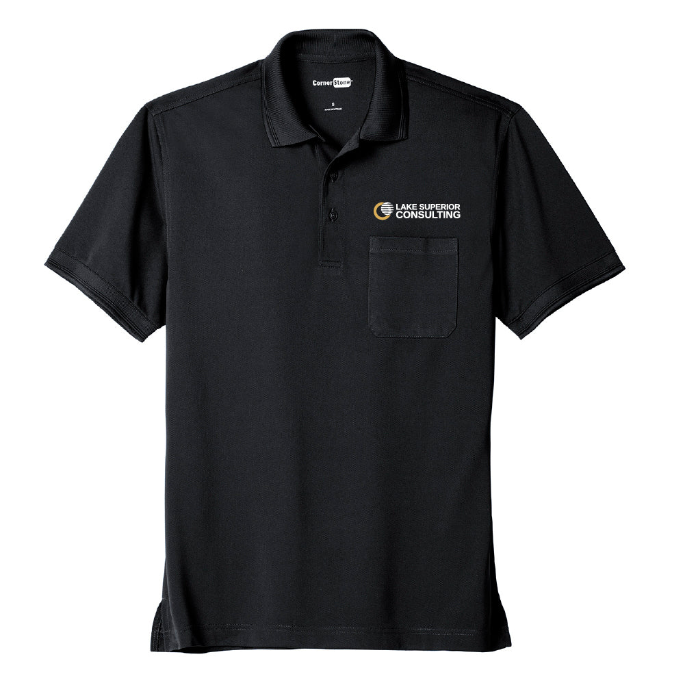 LSC Industrial Snag-Proof Pique Pocket Polo
