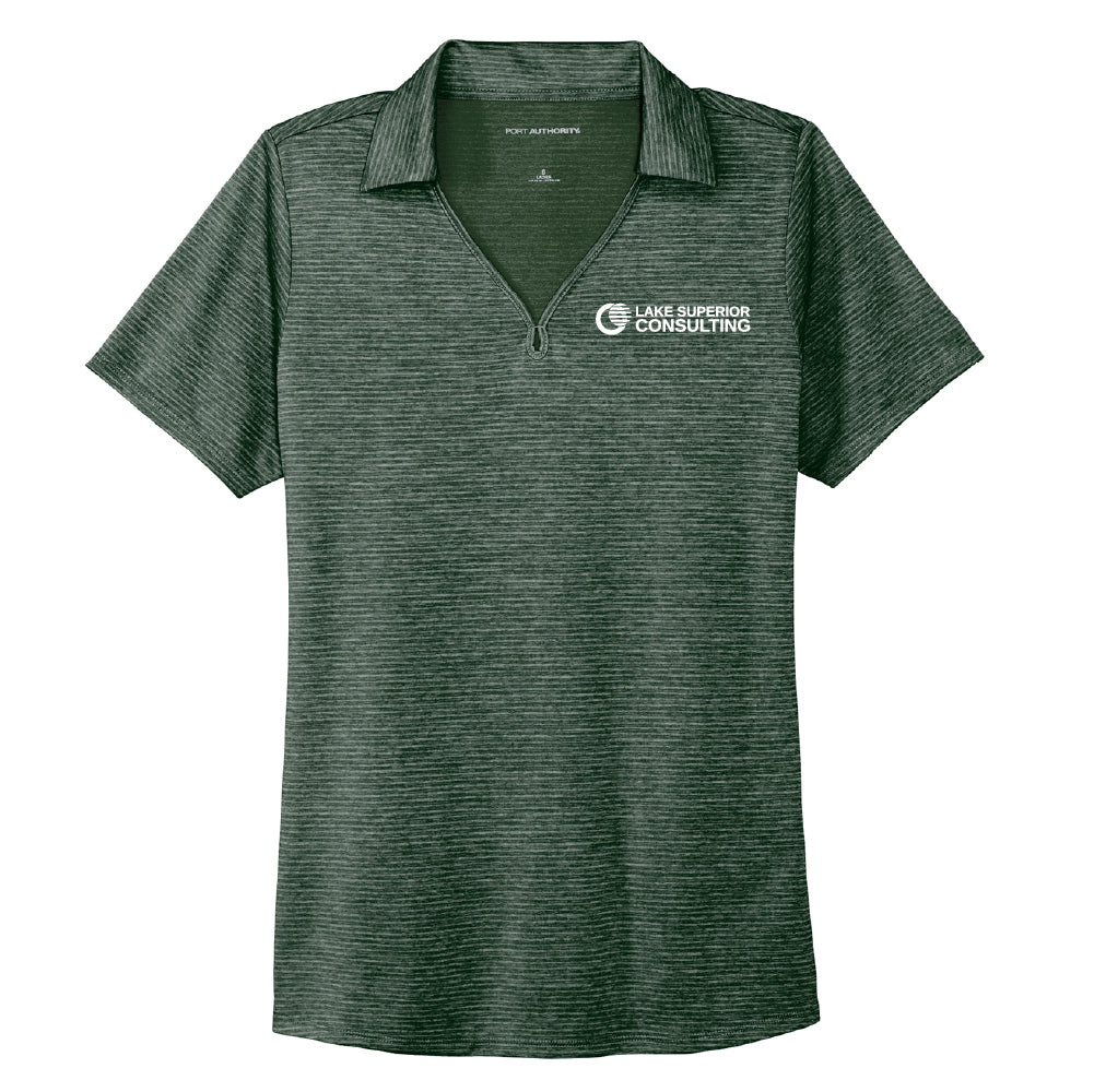 LSC Ladies Shadow Stripe Polo