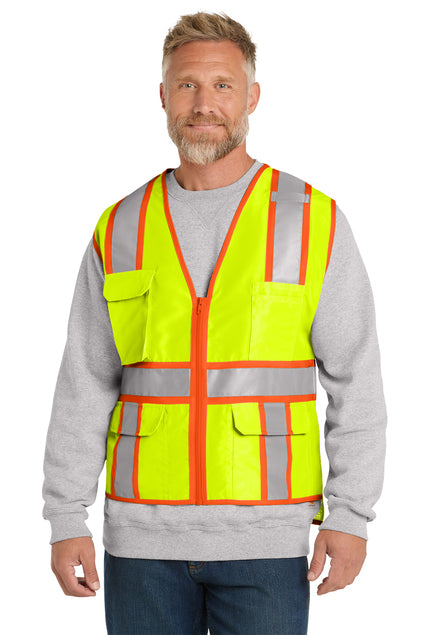 LSC CornerStone® ANSI 107 Class 2 Surveyor Zippered Two-Tone Vest