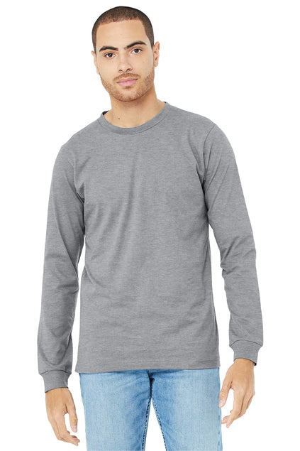 LSC Unisex Heather CVC Long Sleeve Tee