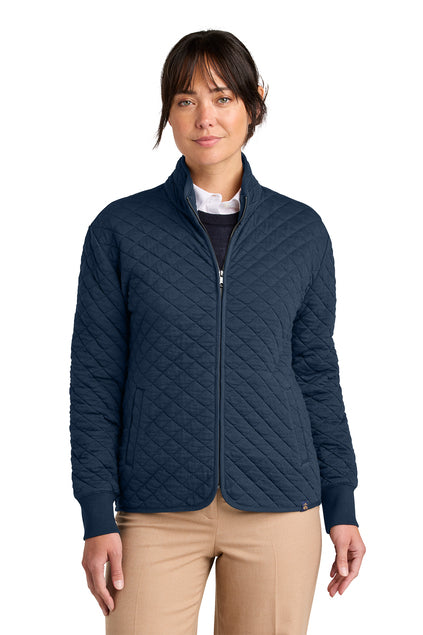 LSC Brooks Brothers® Women’s Diamond Quilt Full-Zip