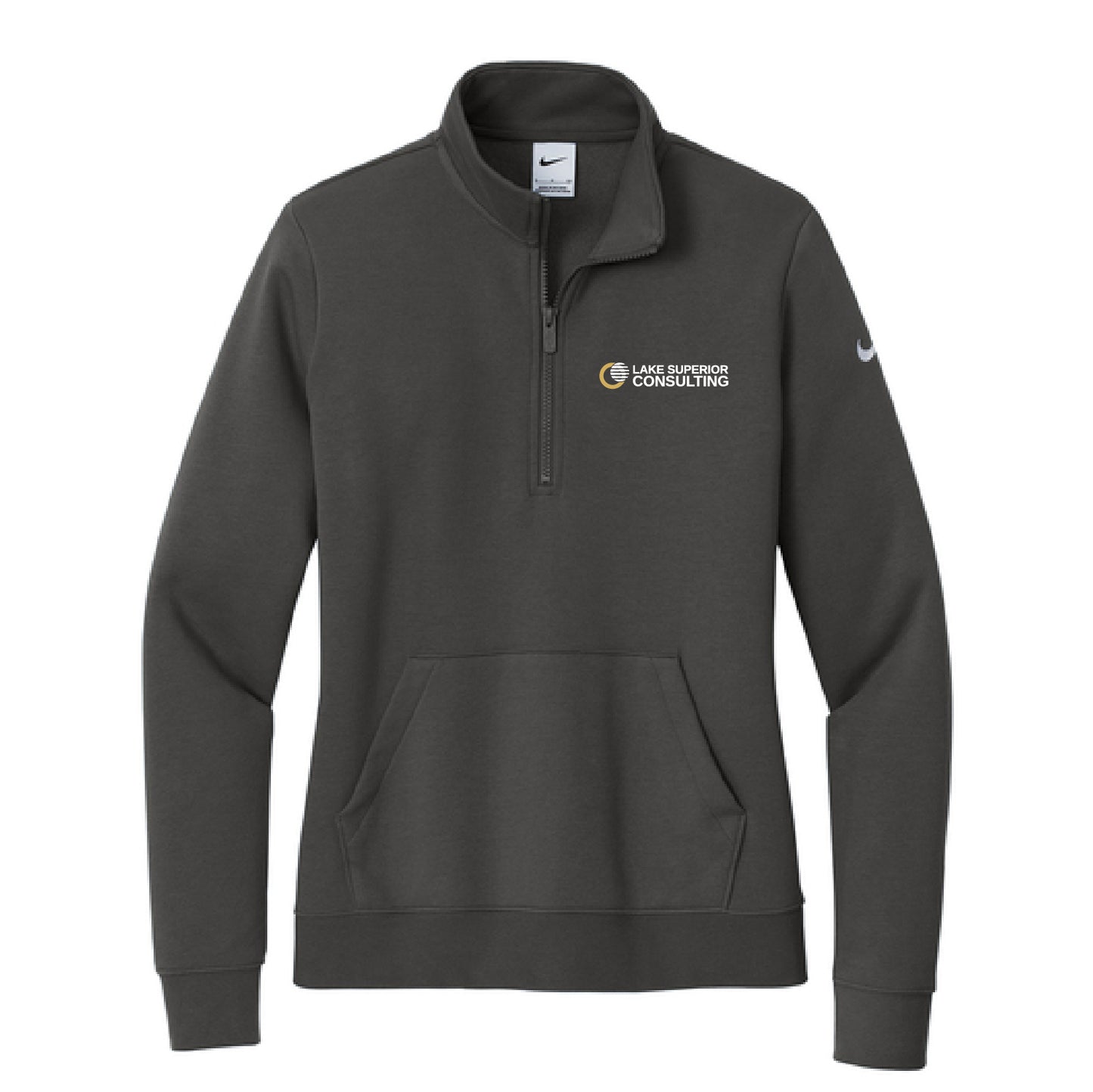 LSC Nike Women's Club Fleece Sleeve Swoosh 1/2-Zip