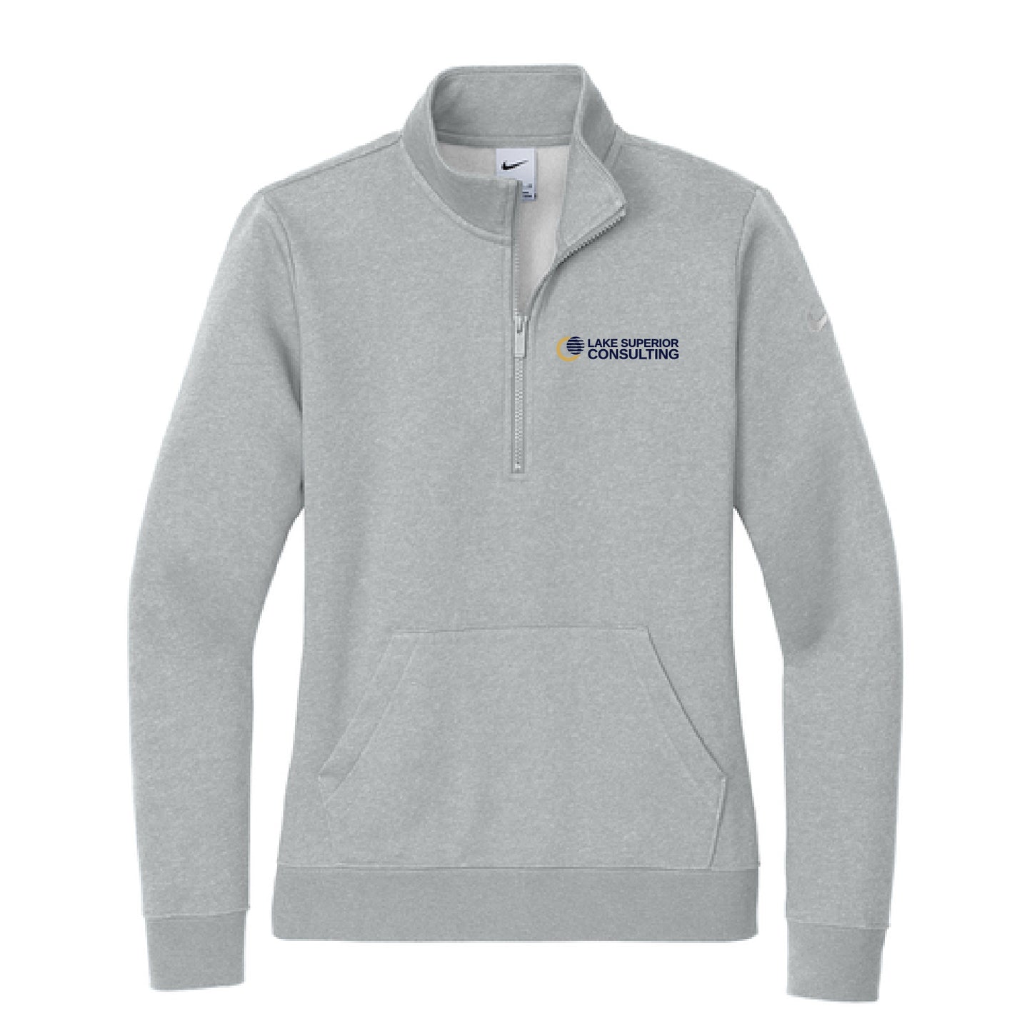 LSC Nike Women's Club Fleece Sleeve Swoosh 1/2-Zip