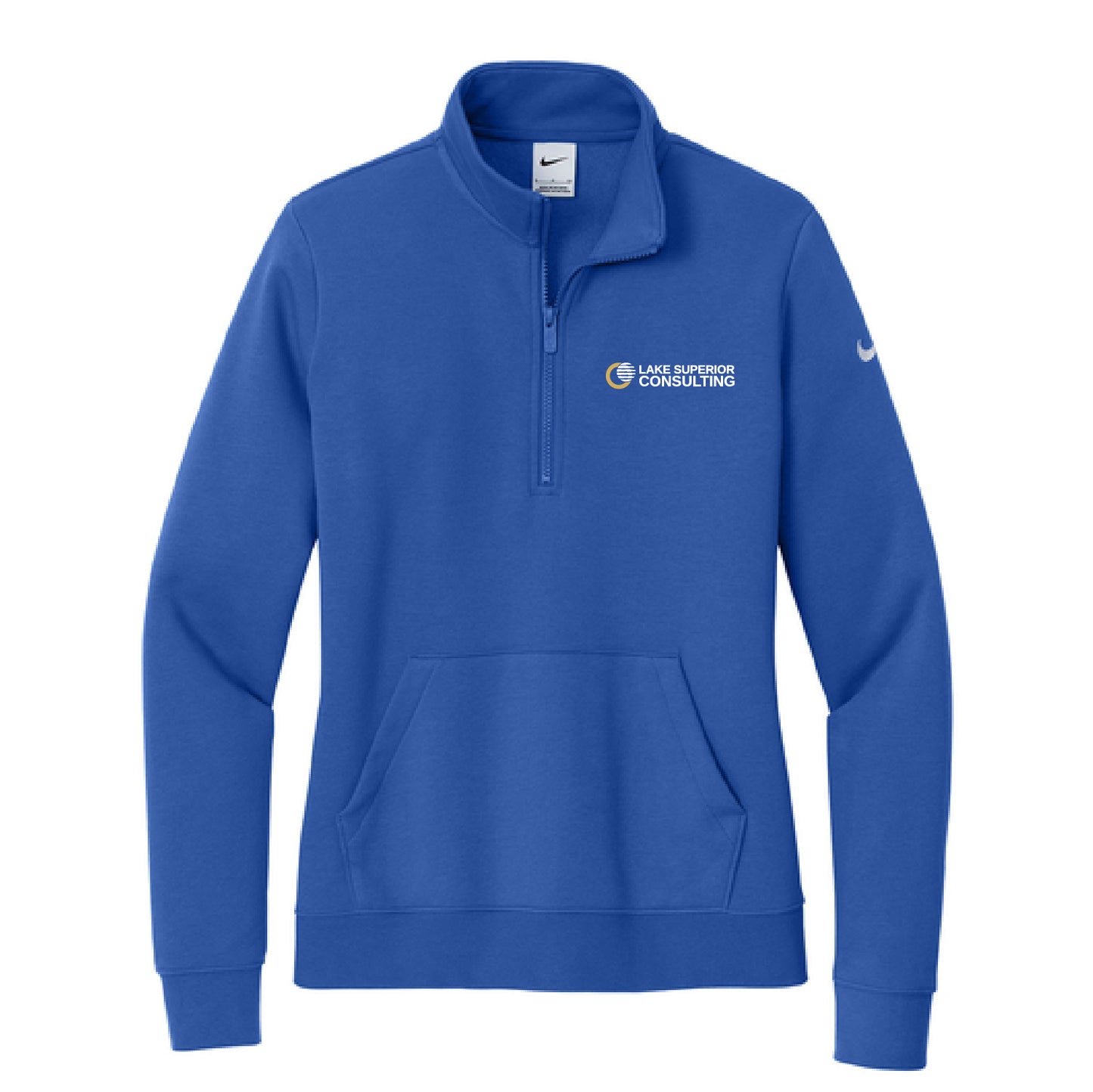 LSC Nike Women's Club Fleece Sleeve Swoosh 1/2-Zip