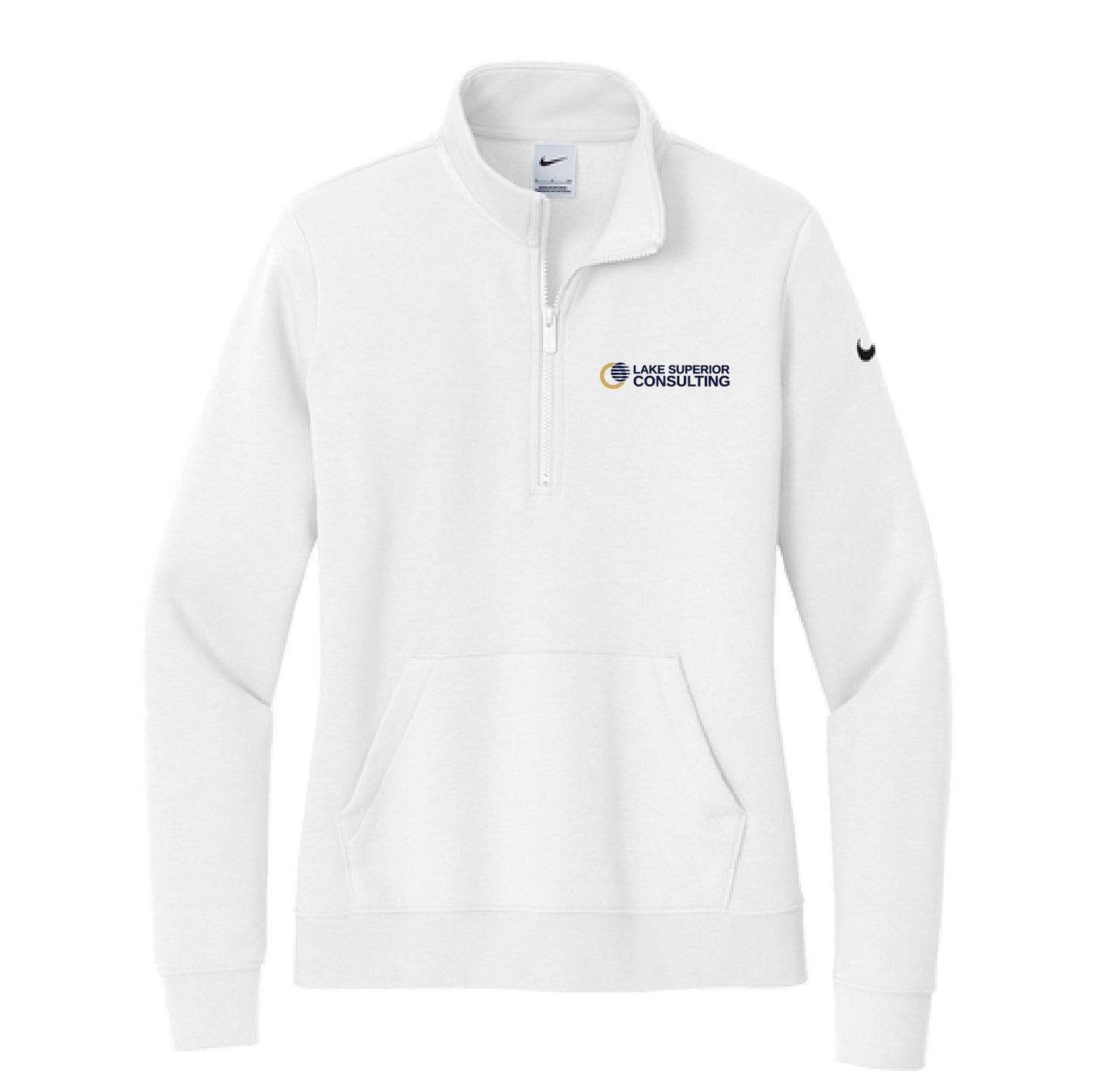 LSC Nike Women's Club Fleece Sleeve Swoosh 1/2-Zip