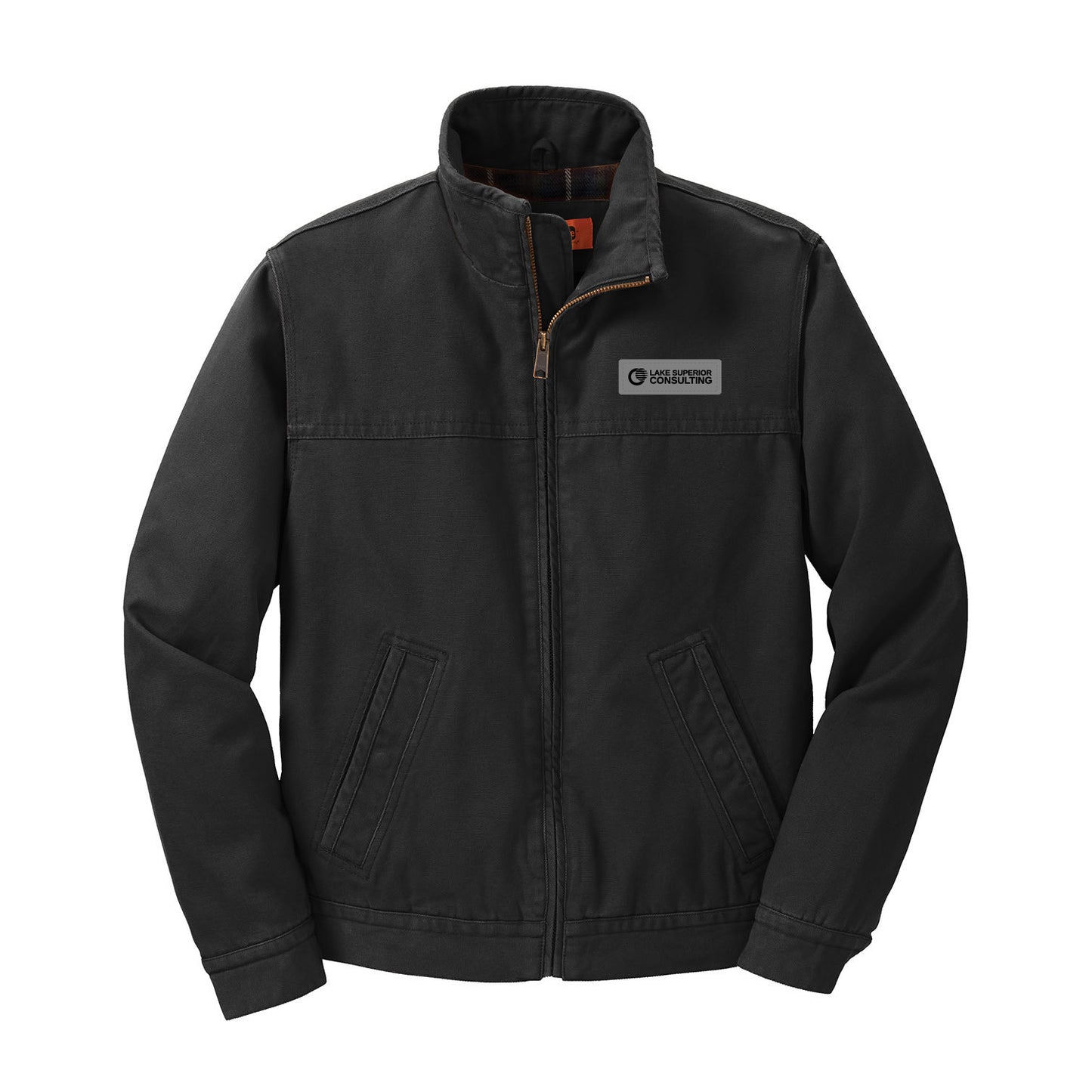 LSC Washed Duck Cloth Flannel-Lined Work Jacket