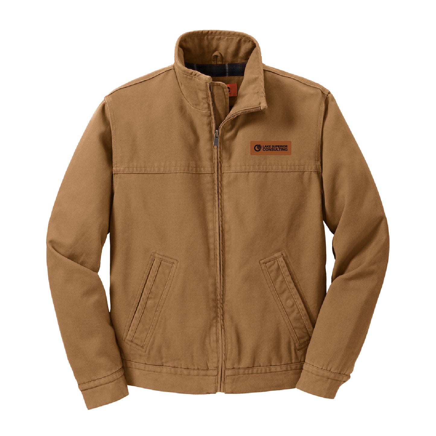 LSC Washed Duck Cloth Flannel-Lined Work Jacket