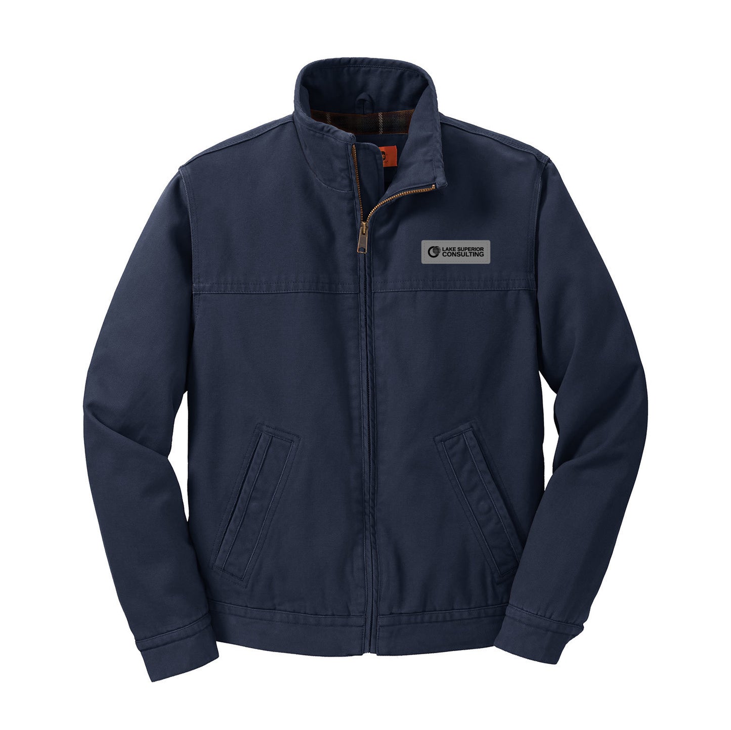 LSC Washed Duck Cloth Flannel-Lined Work Jacket