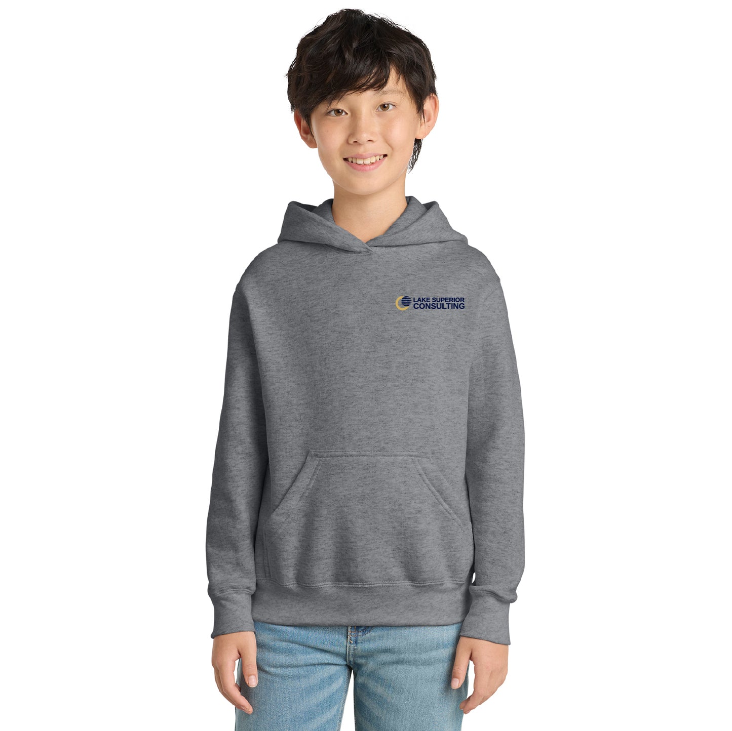 LSC Youth Unisex Core Fleece Pullover Hooded Sweatshirt