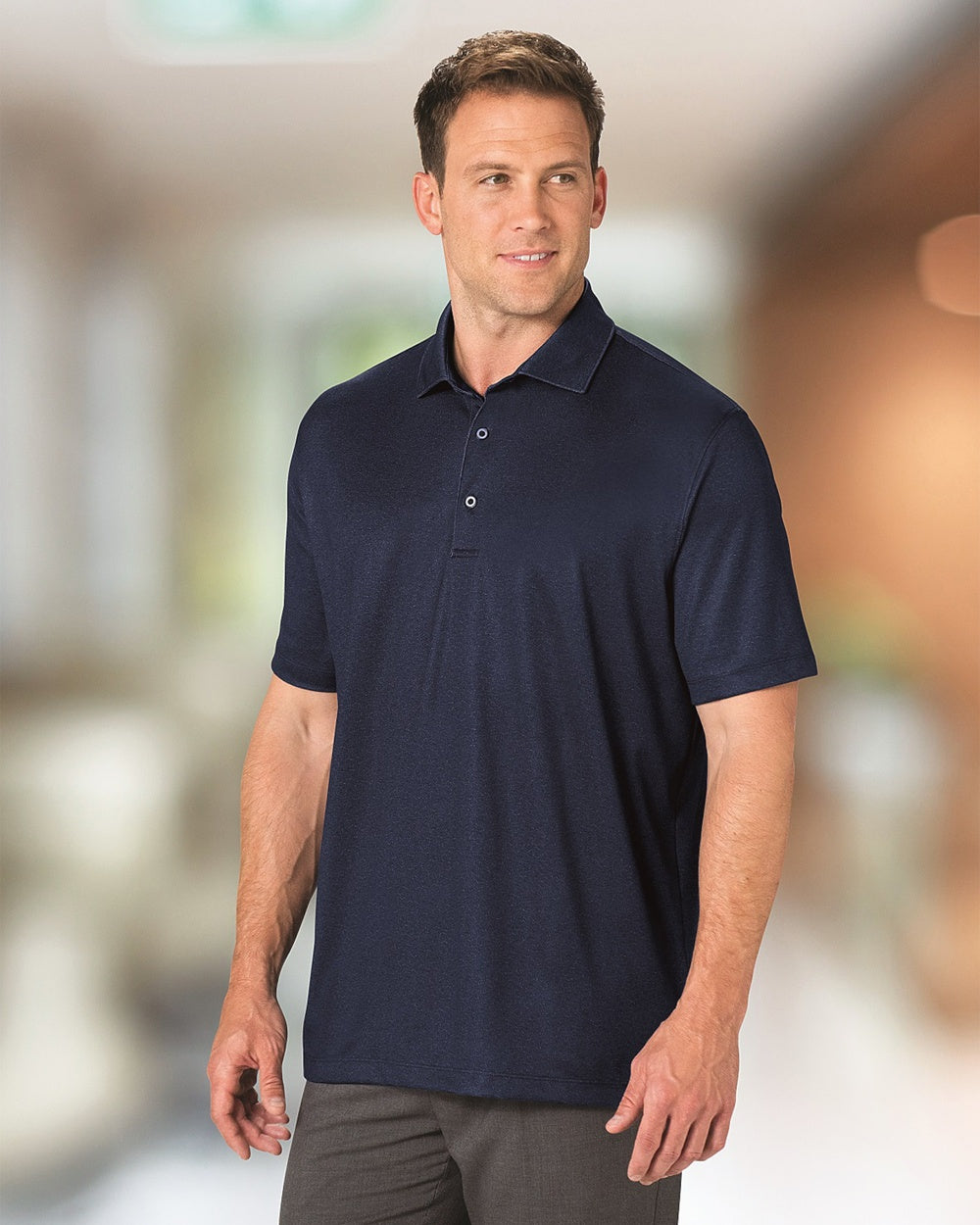 LSC Derby Sublimated Heathered Polo