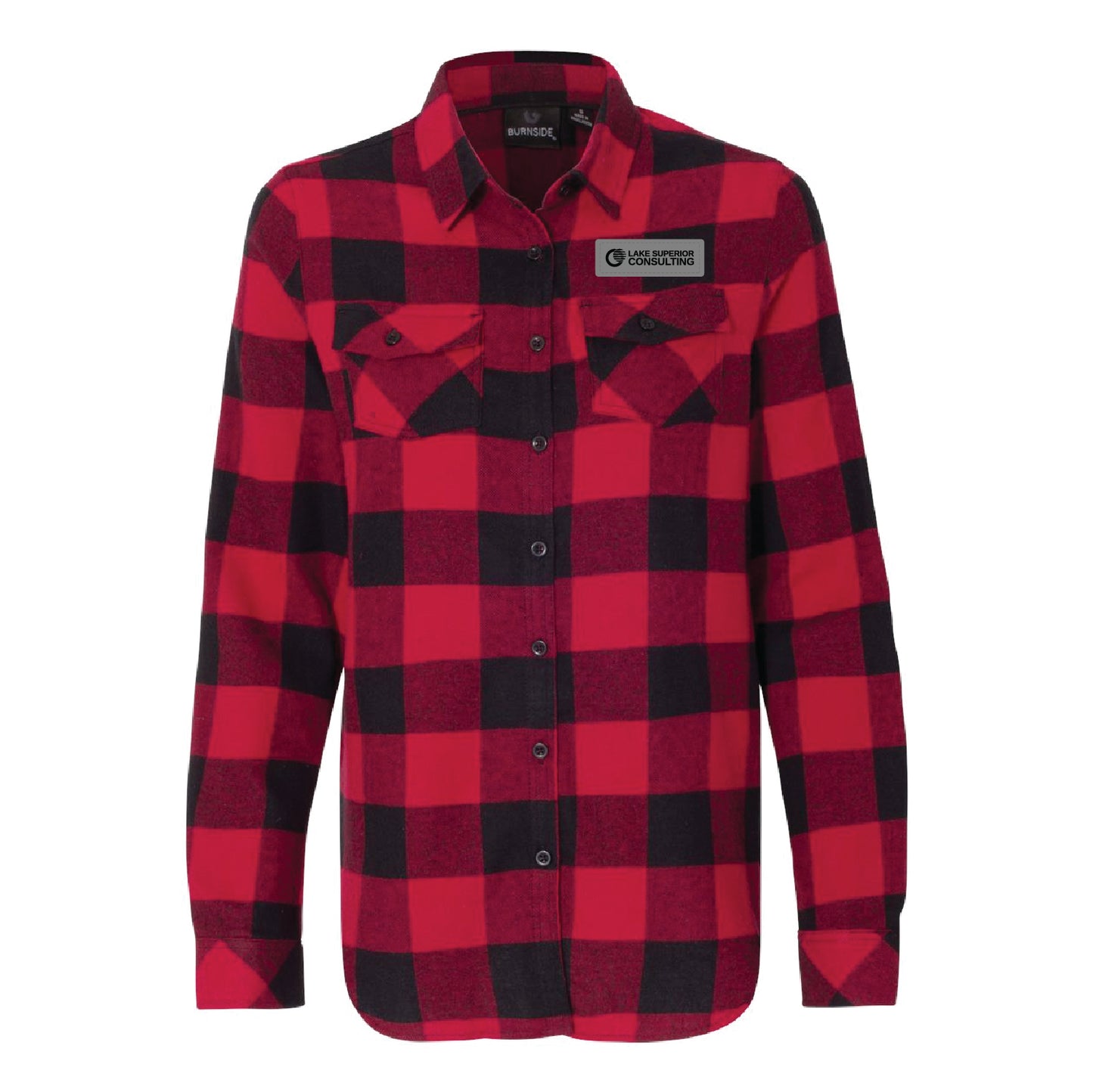 LSC Women's Yarn-Dyed Long Sleeve Flannel Shirt