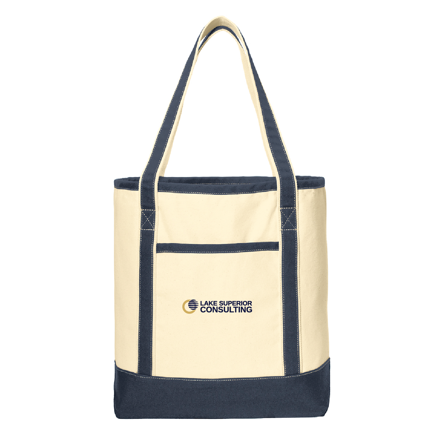 LSC Large Cotton Canvas Boat Tote