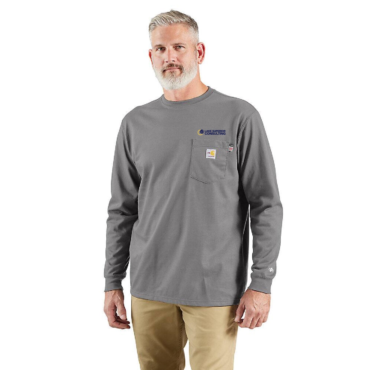 LSC Carhartt 100235 Mens FR Force Dearborn Loose LS T-Shirt