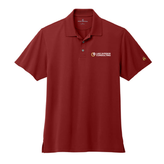 LSC Brooks Brothers® Mesh Pique Performance Polo