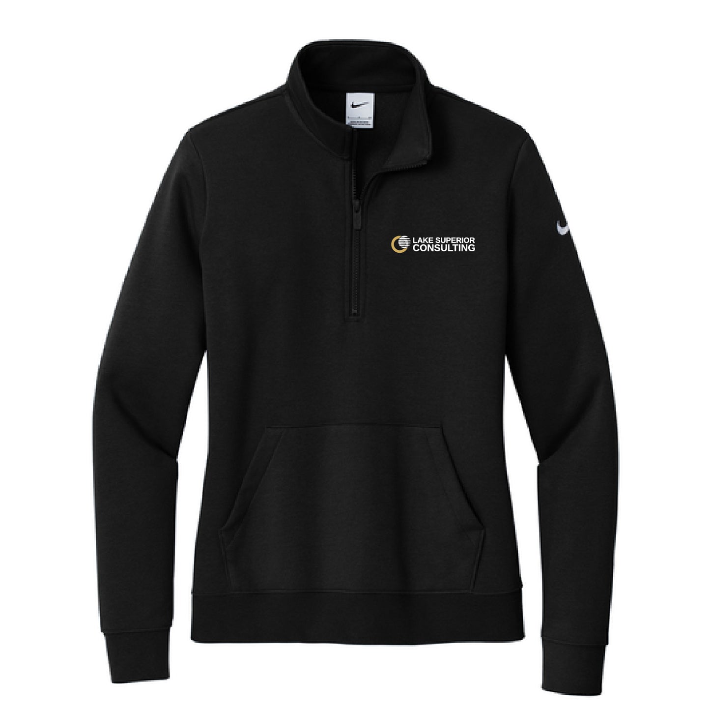 LSC Nike Women's Club Fleece Sleeve Swoosh 1/2-Zip