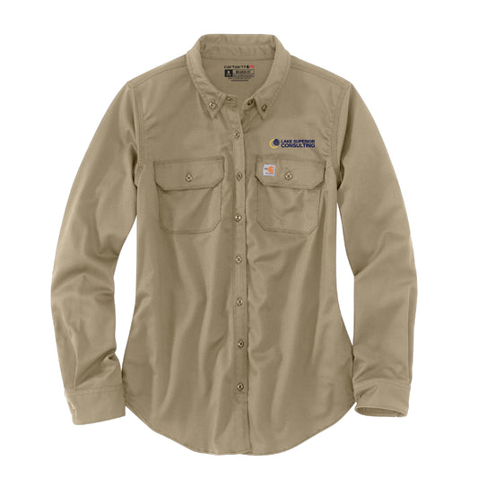 LSC Carhartt 102459 Womens FR Rugged Flex® Twill LS Shirt