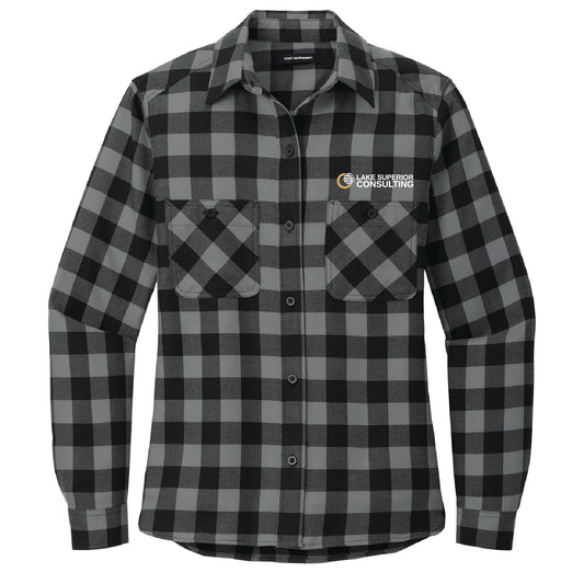 LSC Ladies Plaid Flannel Shirt
