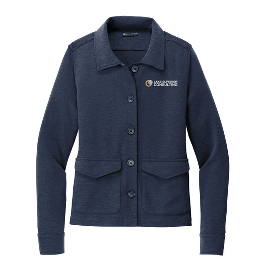 LSC Women’s Mid-Layer Stretch Button Jacket