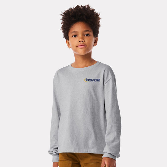 LSC Youth Unisex 6-Ounce Heavyweight Long Sleeve Tee