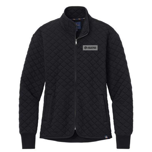 LSC Brooks Brothers® Women’s Diamond Quilt Full-Zip