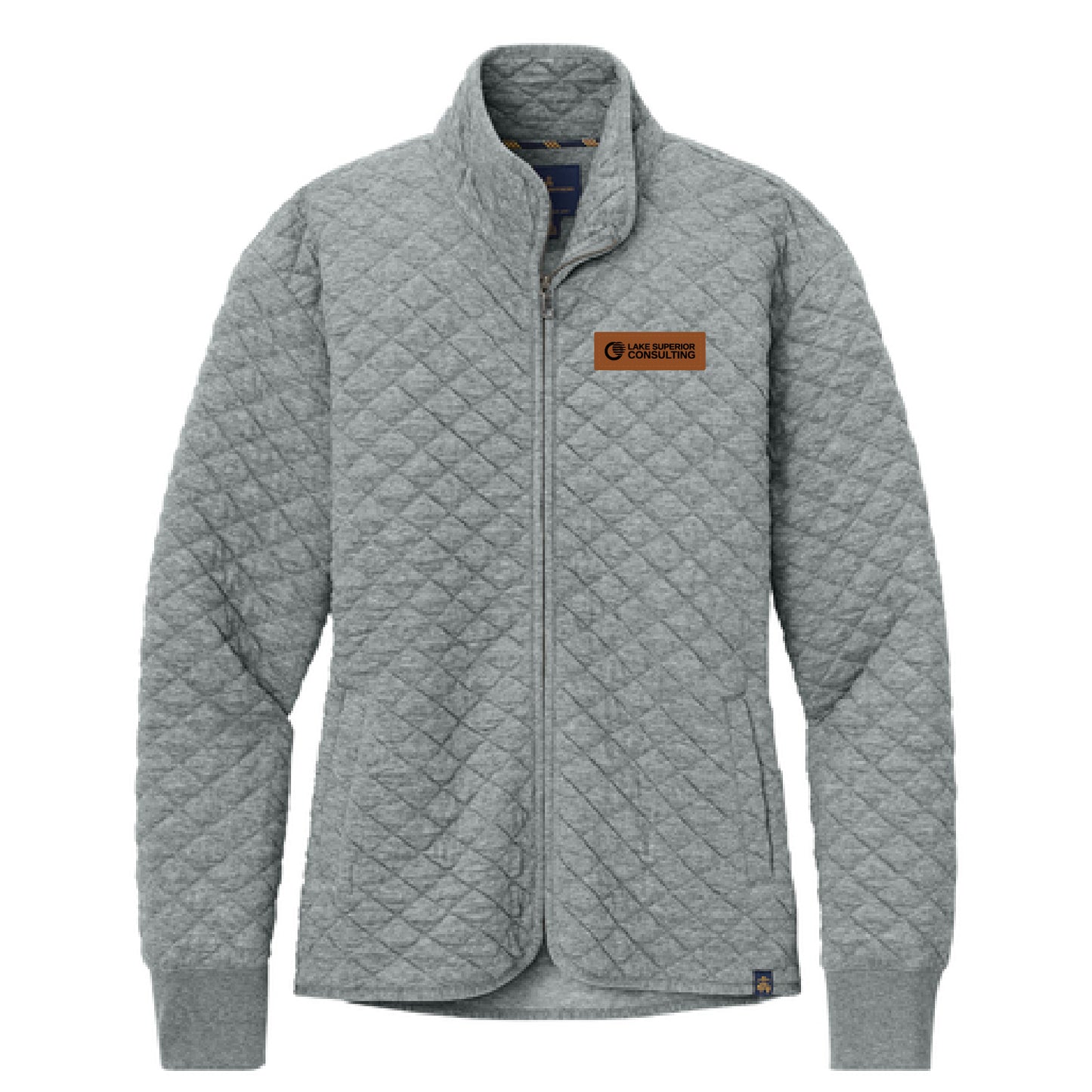 LSC Brooks Brothers® Women’s Diamond Quilt Full-Zip