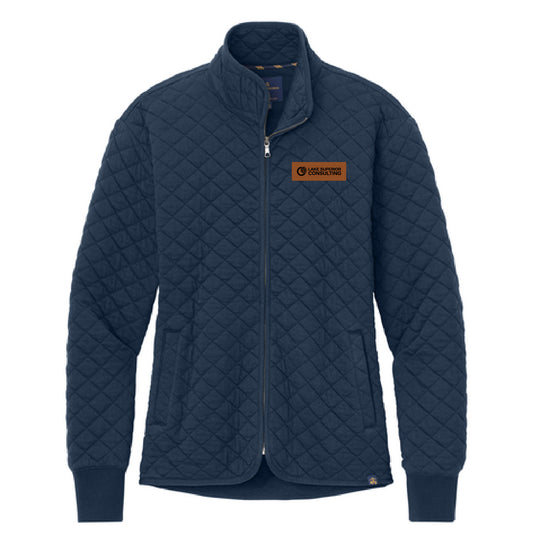 LSC Brooks Brothers® Women’s Diamond Quilt Full-Zip