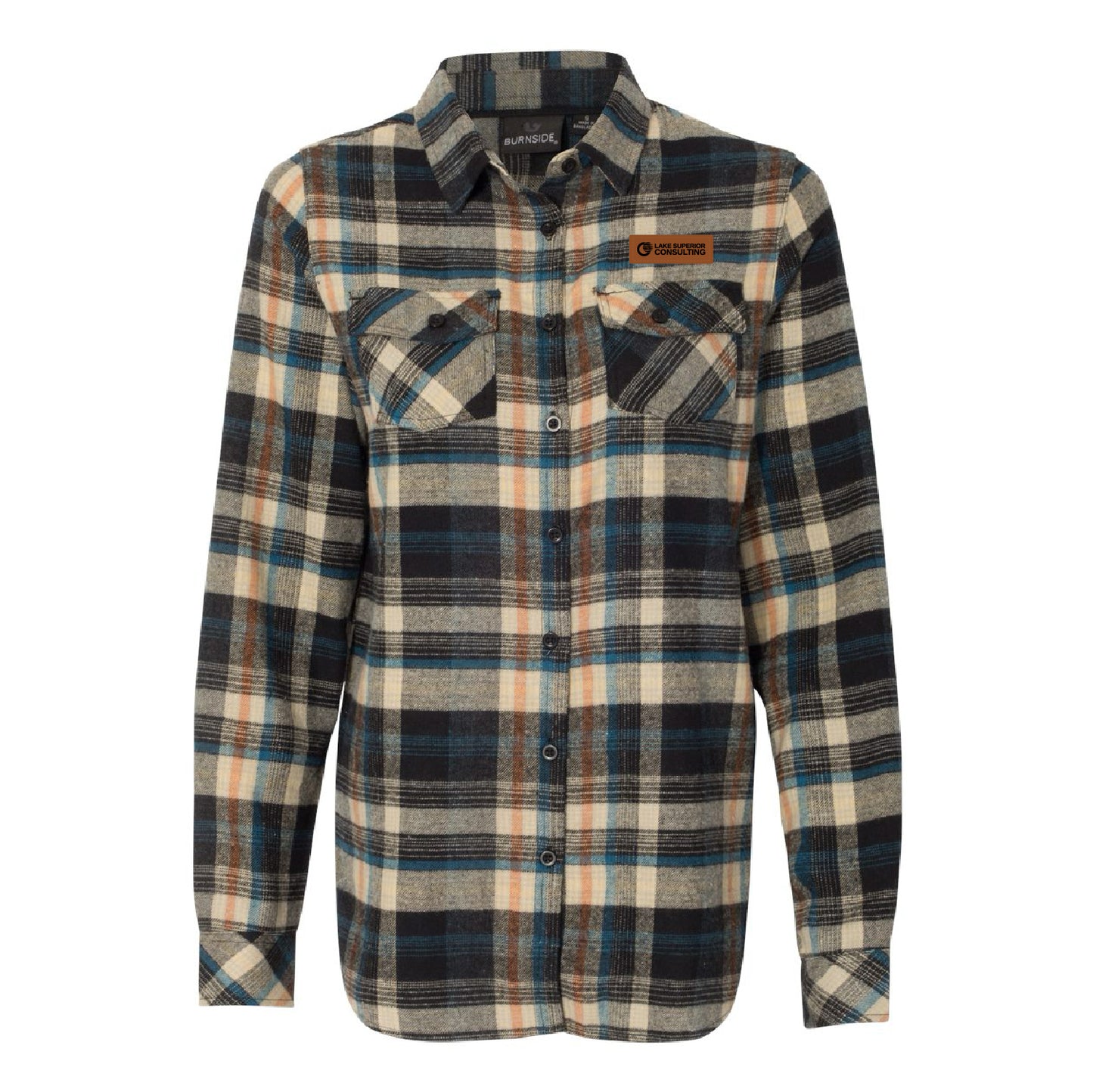 LSC Women's Yarn-Dyed Long Sleeve Flannel Shirt