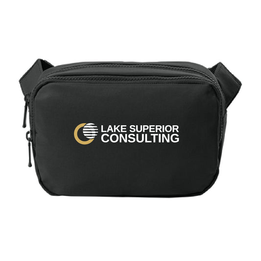 LSC Matte Dual-Compartment Crossbody