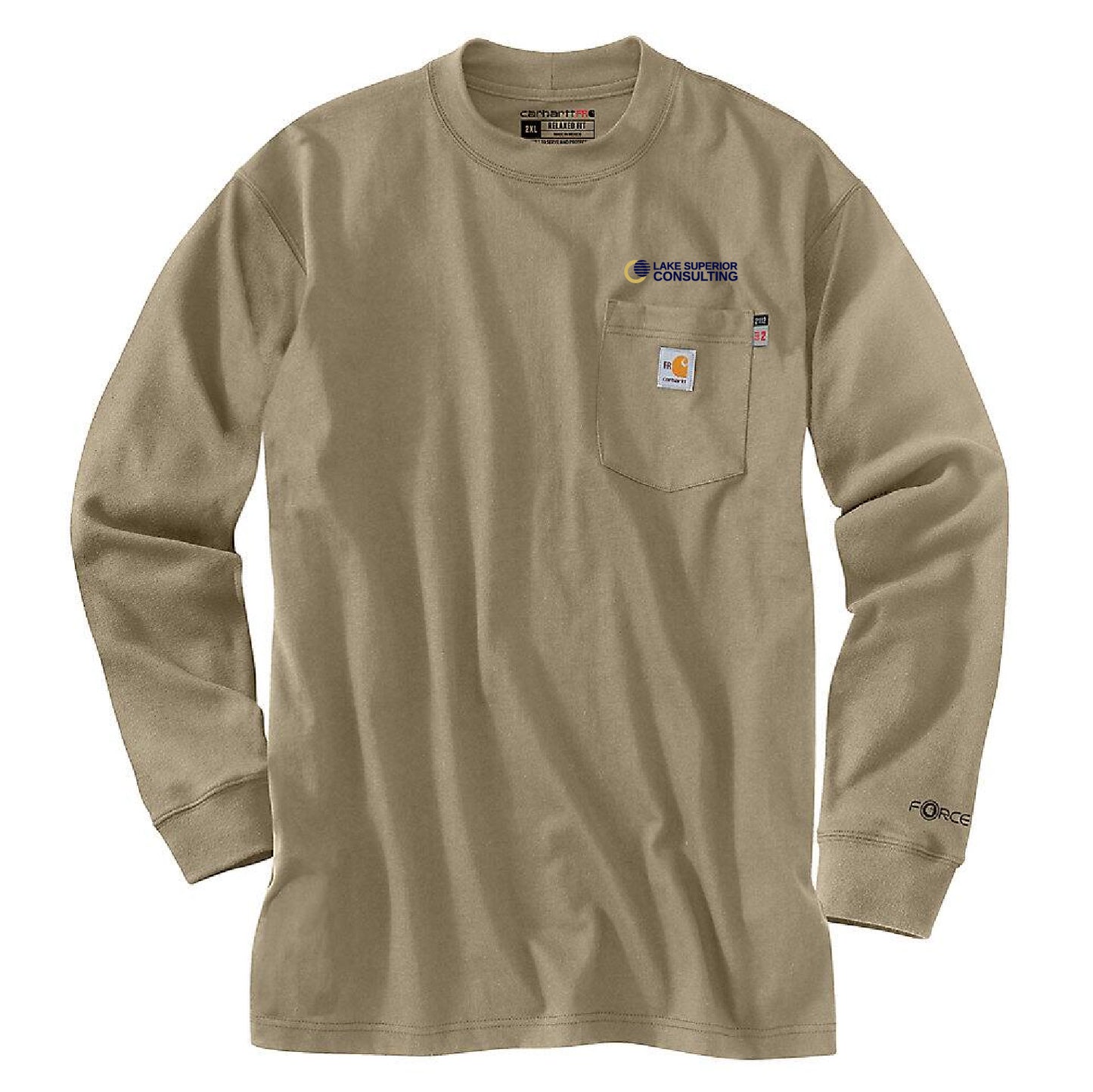 LSC Carhartt 100235 Mens FR Force Dearborn Loose LS T-Shirt