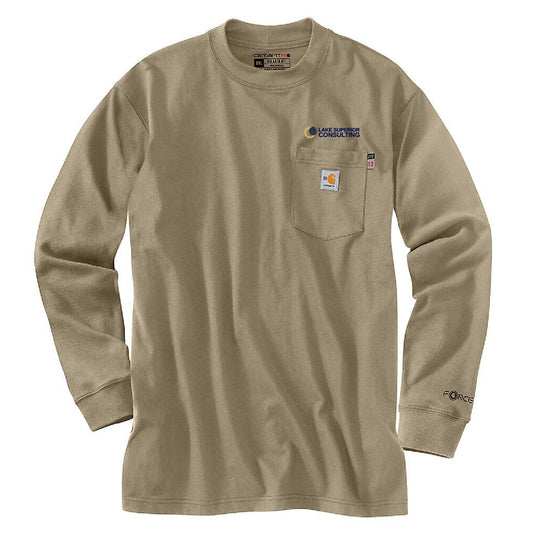LSC Carhartt 100235 Mens FR Force Dearborn Loose LS T-Shirt