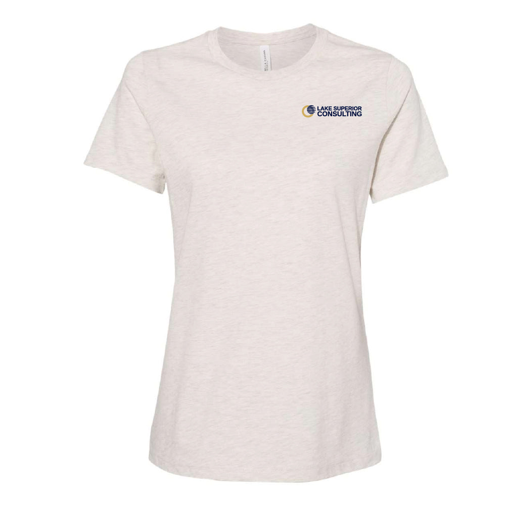 LSC Women’s Relaxed Fit Heather CVC Tee