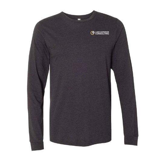 LSC Unisex Heather CVC Long Sleeve Tee