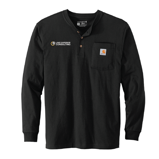 LSC Carhartt® Long Sleeve Henley T-Shirt